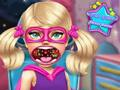 Gêm Doll Chwaer Gwddf Meddyg  ar-lein