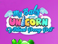 Gêm Anifeiliaid Anwes Merlod Rhithwir fy Babi Unicorn ar-lein