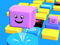 Gêm Neidio Stacky Cube 3D  ar-lein
