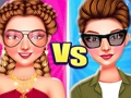 Gêm Dylanwadwyr Girly Vs Tomboy  ar-lein