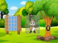 Gêm Achub yr Archwiliwr Panda  ar-lein
