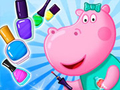 Gêm Salon Dwylo Hippo  ar-lein