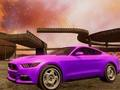 Gêm Styntiau Car Crazy yn Arena Cosmig y Lleuad  ar-lein
