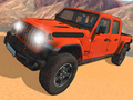Gêm Efelychydd Gyrrwr Jeep Hilly Peryglus  ar-lein