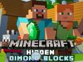 Gêm Blociau Diemwnt Cudd Minecraft  ar-lein