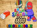 Gêm Llyfr Lliwio Lego Yn ôl i'r Ysgol  ar-lein