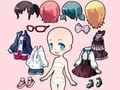 Gêm Chibi Anime Princess Dol  ar-lein