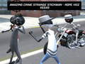 Gêm Trosedd Rhyfeddol Strange Stickman Rope Is Vegas  ar-lein