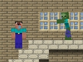 Gêm Noob vs zombies 3 ar-lein