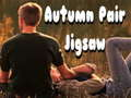 Gêm Jig-so Pâr yr Hydref  ar-lein
