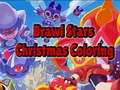 Gêm Lliwio Nadolig Sêr Brawl  ar-lein