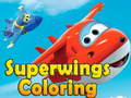 Gêm Lliwio Superwings  ar-lein