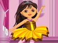 Gêm Dressup Dora Ballerina  ar-lein