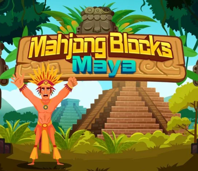 Gêm Blociau Mahjong Maya  ar-lein