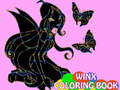 Gêm Llyfr lliwio Winx  ar-lein