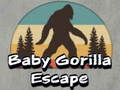Gêm Dianc gorilla babi  ar-lein