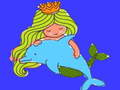 Gêm Llyfr Lliwio Mermaid  ar-lein