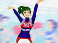 Gêm Cheerleader Gwisgo i Fyny Gêm  ar-lein