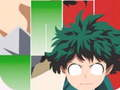 Gêm Arwr Academia Boku Anime Manga Gemau Piano Teils  ar-lein