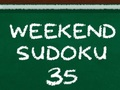 Gêm Penwythnos Sudoku 35  ar-lein