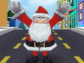 Gêm Syrffwyr Santa City Run  ar-lein