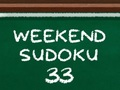 Gêm Penwythnos Sudoku 33  ar-lein