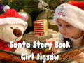 Gêm Jig-so Merch Llyfr Stori Siôn Corn  ar-lein