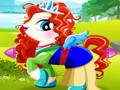 Gêm Fy Merched Monster High Pony ar-lein