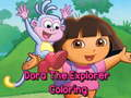 Gêm Lliwio Dora The Explorer  ar-lein