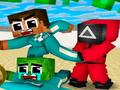Gêm Gêm Squid Ar gyfer Minecraft  ar-lein