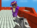 Gêm Rhyfela Gangster Blocky Uwch  ar-lein