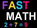 Gêm Math Cyflym  ar-lein