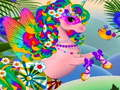 Gêm Glitter Unicorn Dress Up Merched  ar-lein