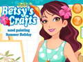 Gêm Crefftau Betsy Paentio Tywod Gwyl yr Haf  ar-lein