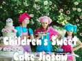 Gêm Jig-so Cacen Melys i Blant  ar-lein