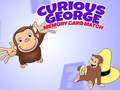 Gêm Gêm Cerdyn Cof George Rhyfedd  ar-lein
