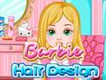 Gêm Dylunio Gwallt Barbie  ar-lein