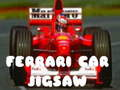 Gêm Jig-so Car Ferrari  ar-lein