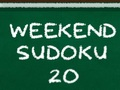 Gêm Penwythnos Sudoku 20  ar-lein