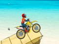 Gêm Neidio Traeth Motocross  ar-lein