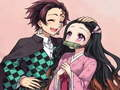 Gêm Pos Jig-so Nezuko  ar-lein