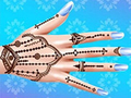 Gêm Salon Tatŵ Henna Ffasiwn  ar-lein