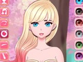 Gêm Colur Ffasiwn Anime Dywysoges  ar-lein