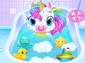 Gêm Gofal Anifeiliaid Anwes Unicorn Hud  ar-lein