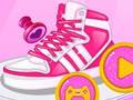 Gêm Dylunydd sneaker Popstar  ar-lein