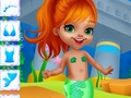 Gêm Mermaid Papur Gwisgo i Fyny  ar-lein