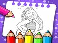 Gêm Llyfr Lliwio Moana  ar-lein