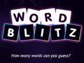 Gêm Blitz Geiriau  ar-lein