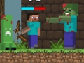 Gêm Rhyfeloedd Minecraft  ar-lein