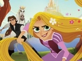 Gêm Tangled Y Jig-so Cyfres  ar-lein